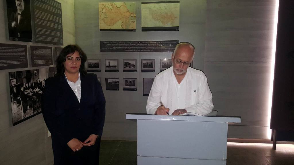 Meksikanın Azərbaycan Respublikasındakı Fövqəladə və Səlahiyyətli Səfiri Rodriqo Labardini və digər rəsmi qonaqlar Kompleksdə olmuşlar
