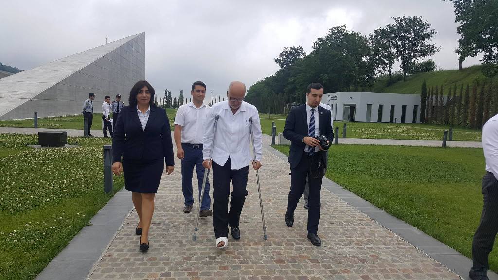 Meksikanın Azərbaycan Respublikasındakı Fövqəladə və Səlahiyyətli Səfiri Rodriqo Labardini və digər rəsmi qonaqlar Kompleksdə olmuşlar