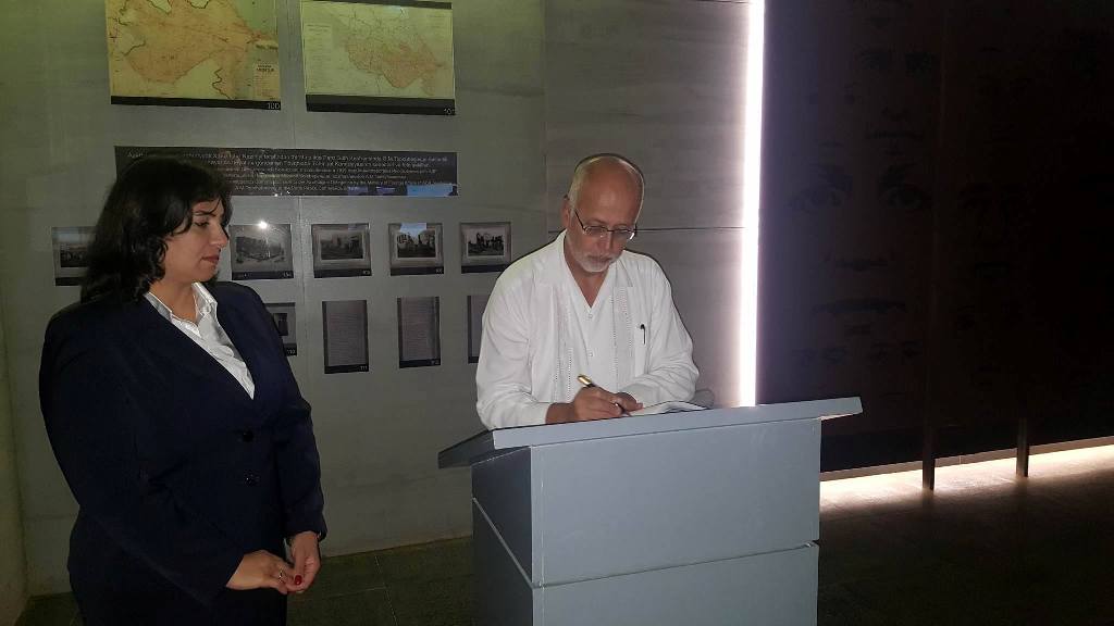 Meksikanın Azərbaycan Respublikasındakı Fövqəladə və Səlahiyyətli Səfiri Rodriqo Labardini və digər rəsmi qonaqlar Kompleksdə olmuşlar