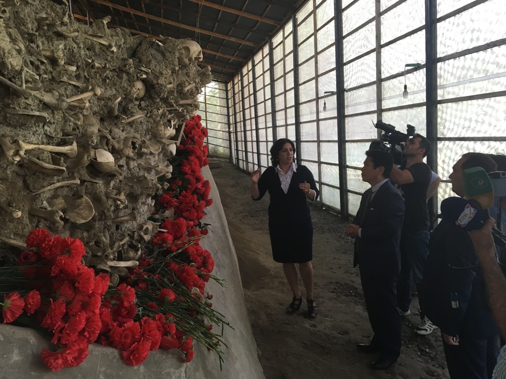 Koreya Respublikasının Azərbaycandakı Fovqəladə və Səlahiyyətli  səfiri Kim Çanq-gyu Quba rayonuna səfər edib