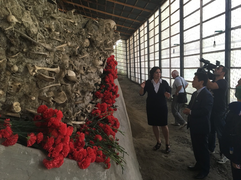 Koreya Respublikasının Azərbaycandakı Fovqəladə və Səlahiyyətli  səfiri Kim Çanq-gyu Quba rayonuna səfər edib