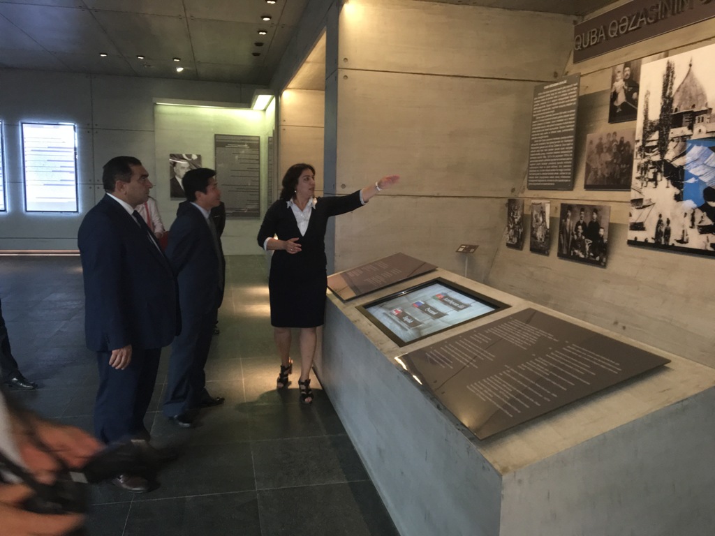 Koreya Respublikasının Azərbaycandakı Fovqəladə və Səlahiyyətli  səfiri Kim Çanq-gyu Quba rayonuna səfər edib