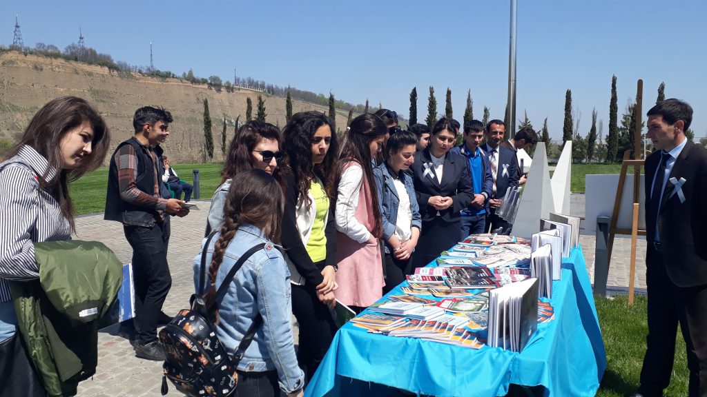 18.04.2018-ci il tarixində Quba şəhərində “Soyqırımı Memorial Kompleksi”ndə 18 Aprel Beynəlxalq Abidələr və Tarixi Yerlər Günü qeyd edildi.