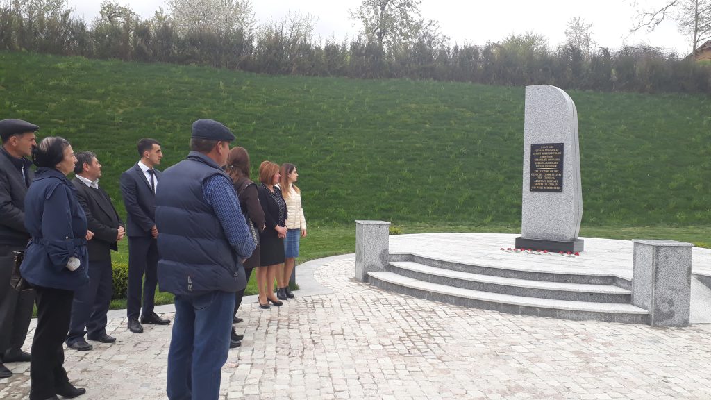 Quba şəhərində "Soyqirimi Memorial Kompleksi" və Quba Mərkəzləşdirilmiş Kitabxanalar Sistemi ilə birgə keçirdiyi tədbir.