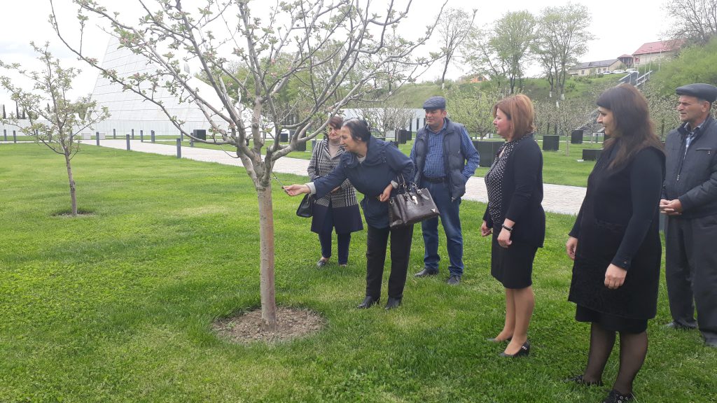Quba şəhərində "Soyqirimi Memorial Kompleksi" və Quba Mərkəzləşdirilmiş Kitabxanalar Sistemi ilə birgə keçirdiyi tədbir.