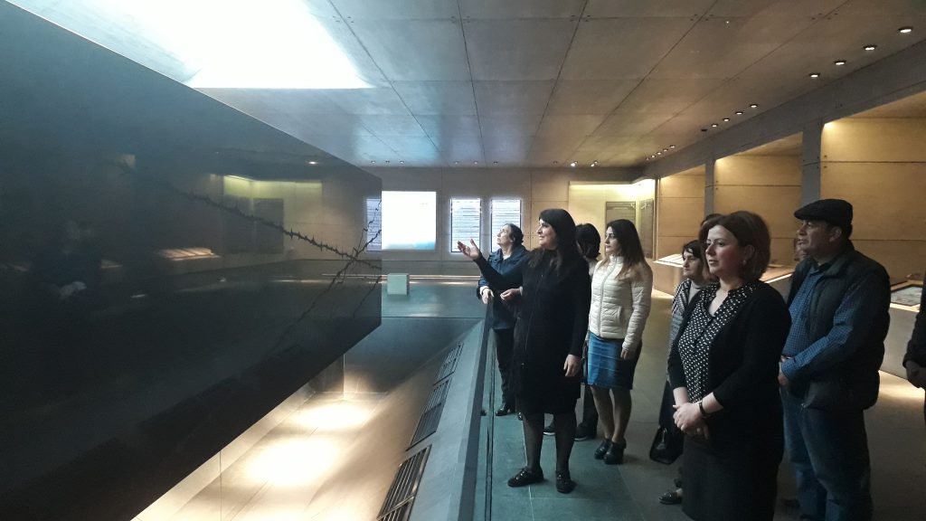 Quba şəhərində "Soyqirimi Memorial Kompleksi" və Quba Mərkəzləşdirilmiş Kitabxanalar Sistemi ilə birgə keçirdiyi tədbir.