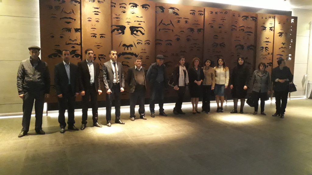 Quba şəhərində "Soyqirimi Memorial Kompleksi" və Quba Mərkəzləşdirilmiş Kitabxanalar Sistemi ilə birgə keçirdiyi tədbir.