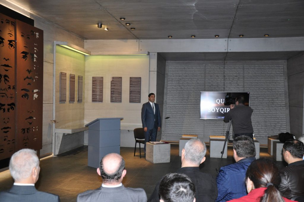 FHN işçilərinin Həmkarlar İttifaqı Quba şəhərində "Soyqırımı Memorial Kompleksi"ndə elmi-praktik konfrans keçirmişdir