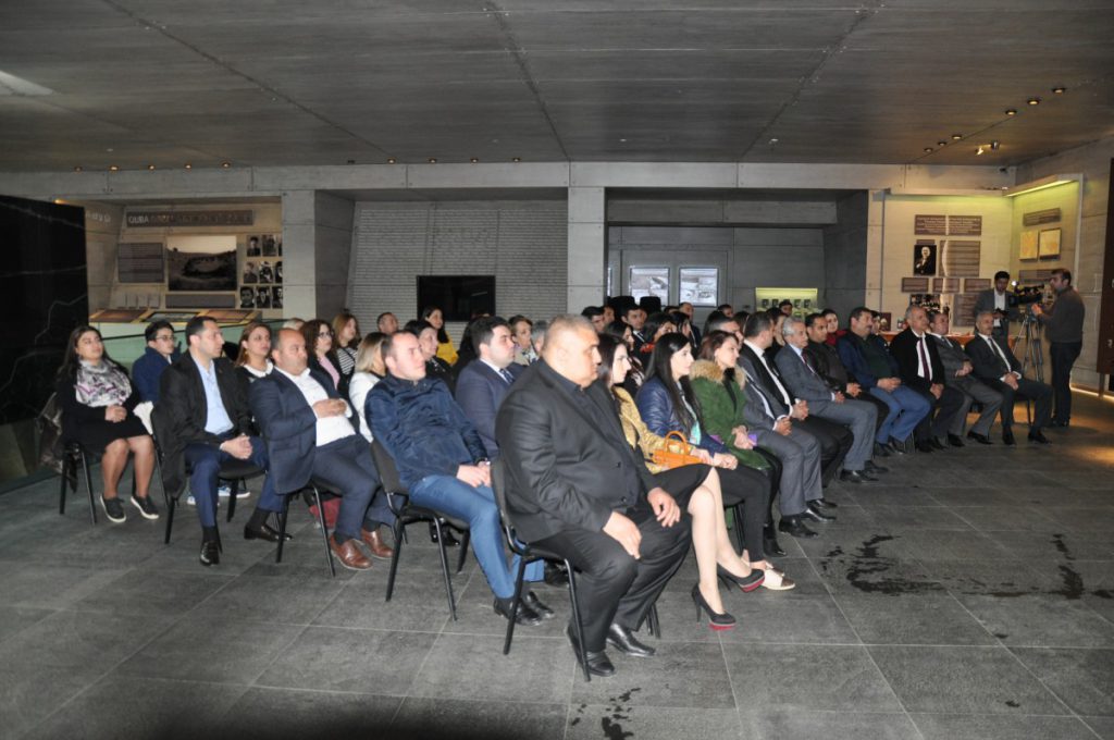 FHN işçilərinin Həmkarlar İttifaqı Quba şəhərində "Soyqırımı Memorial Kompleksi"ndə elmi-praktik konfrans keçirmişdir