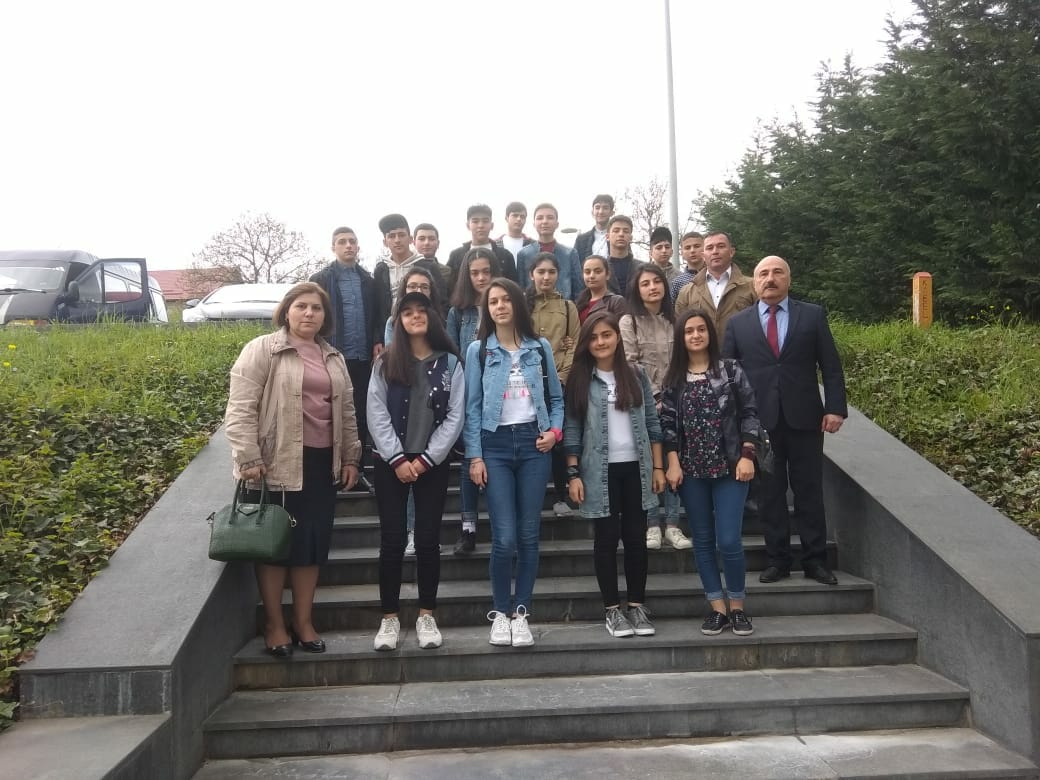Şabran rayon Roman Yusifov adına 2№ li məktəb liseyi  Quba şəhərində" Soyqırımı Memorial Kompleksi"ni ziyarət etmişlər