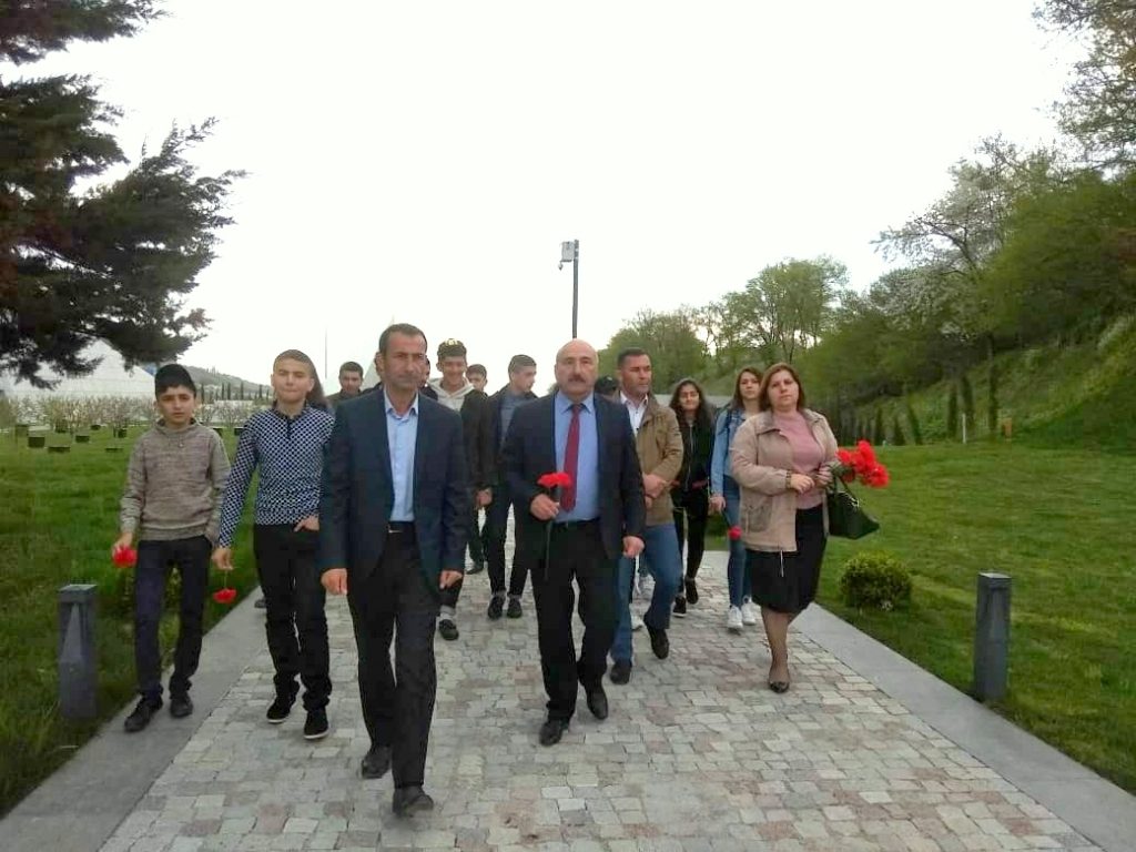 Şabran rayon Roman Yusifov adına 2№ li məktəb liseyi  Quba şəhərində” Soyqırımı Memorial Kompleksi”ni ziyarət etmişlər
