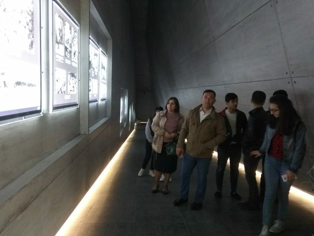 Şabran rayon Roman Yusifov adına 2№ li məktəb liseyi  Quba şəhərində" Soyqırımı Memorial Kompleksi"ni ziyarət etmişlər