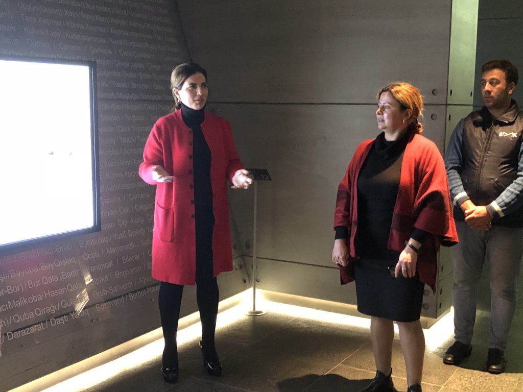 Quba şəhərində “Soyqırım Memorial Kompleksi”nin yeni versiyada  veb-saytı izləyicilərin istifadəsinə verildi.