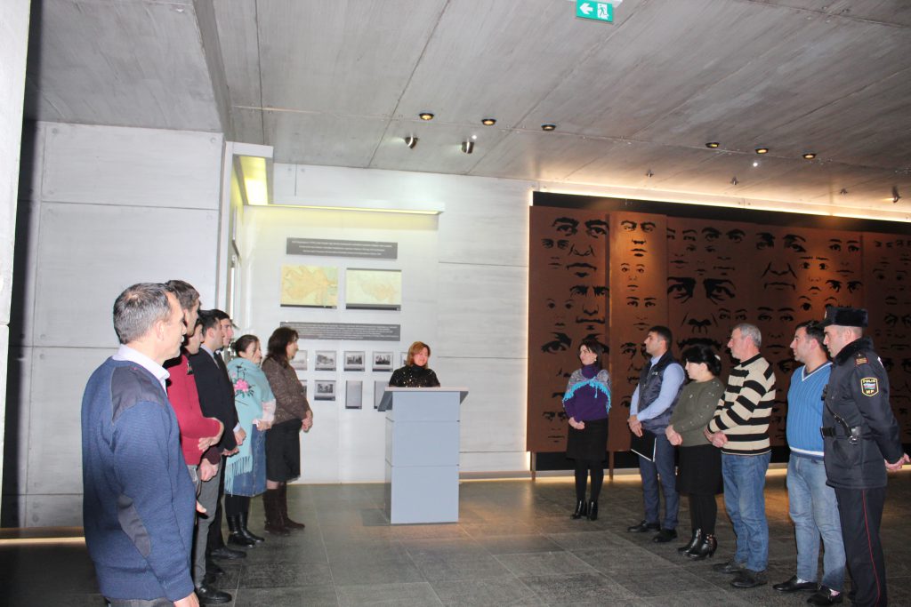 28.12.2018-ci il tarixində  Quba  şəhərində “Soyqırımı  Memorial Kompleksi”ndə il  ərzində görülmüş işlər barədə  hesabat iclası keçirildi.