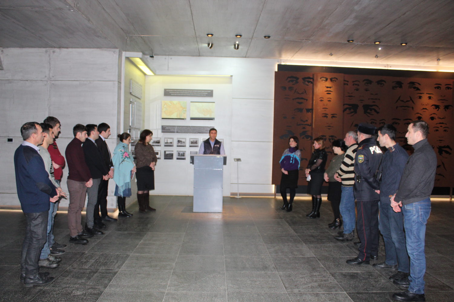 28.12.2018-ci il tarixində  Quba  şəhərində “Soyqırımı  Memorial Kompleksi”ndə il  ərzində görülmüş işlər barədə  hesabat iclası keçirildi. 