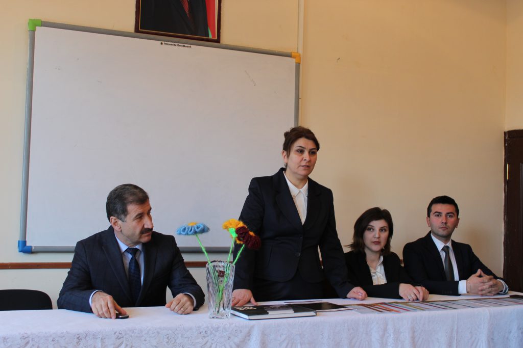 “31 Mart Azərbaycanlıların soyqırımı” layihəsi çərçivəsində Qusar şəhər 1№li tam orta məktəbində tədbir keçirildi.