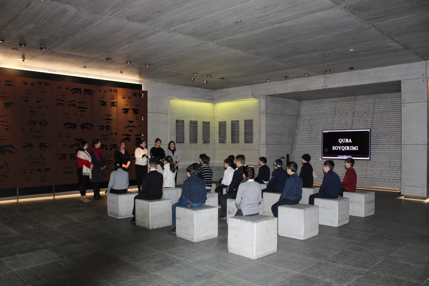 Xocalı Soqırımı Quba şəhərində “Soyqırımı Memorial Kompleksi”ndə qeyd edildi.