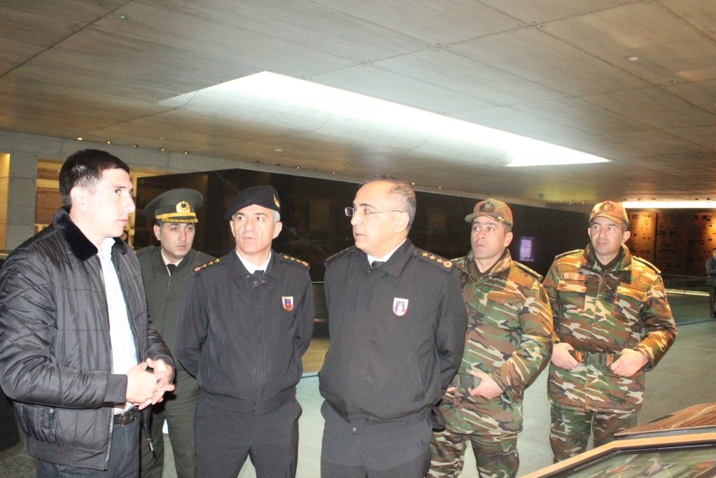 Türkiyəli hərbiçilər Quba şəhərində “Soyqırımı Memorial Kompleksi”ndə