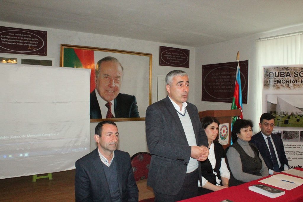 По инициативе руководства комплекса в образовательных учреждениях города Хачмаз запущен проект «31 марта геноцида азербайджанцев», который будет реализован в течение 5 лет (2018-2022).