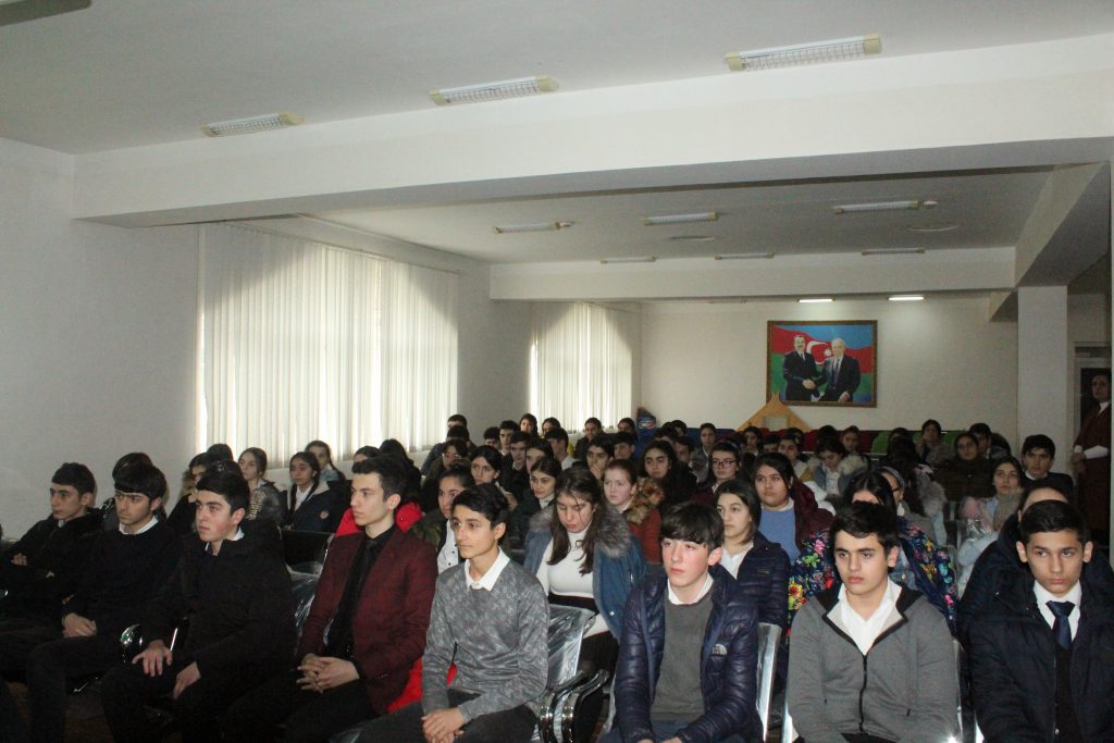 In connection with the 28th anniversary of the Khojaly tragedy, an event on the theme “Bloody Chronicle of History” took place in Khachmaz secondary school No. 8.