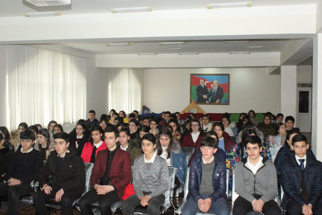 In connection with the 28th anniversary of the Khojaly tragedy, an event on the theme “Bloody Chronicle of History” took place in Khachmaz secondary school No. 8.