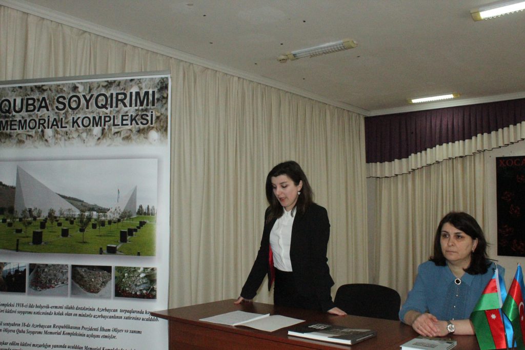 In connection with the 28th anniversary of the Khojaly tragedy, an event on the theme “Bloody Chronicle of History” took place in Khachmaz secondary school No. 8.