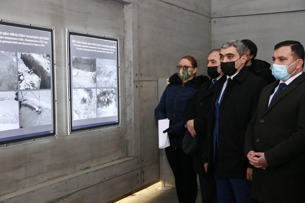 "Vətən Müharibəsi Əlillərinə Kömək" İctimai Birliyinin idarə heyətinin üzvləri Quba Memorial Kompleksini ziyarət etdilər.
