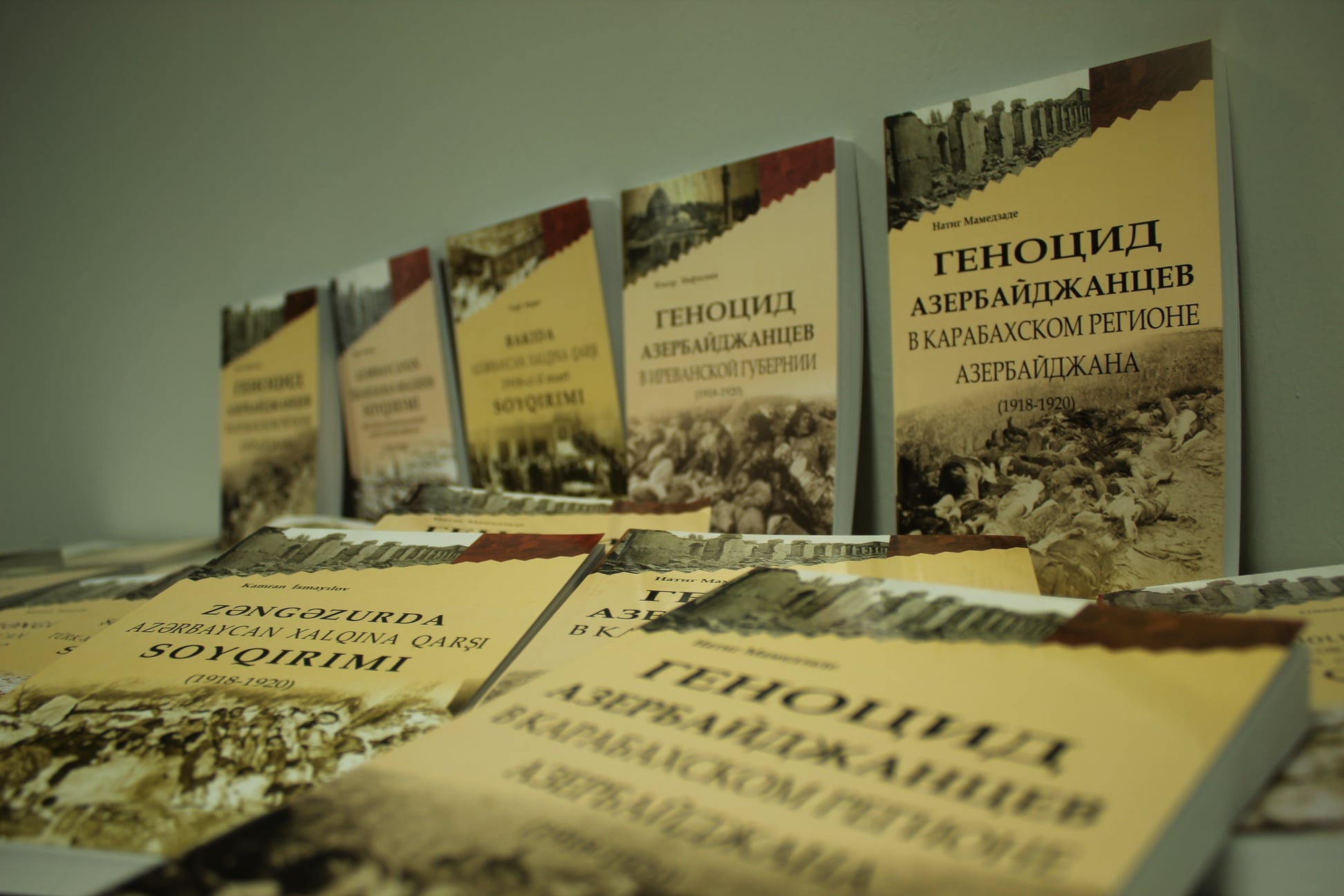Dear followers! It is gratifying that academician Yagub Mahmudov's tradition of donating books to the "Genocide Memorial Complex" in Guba has been continuing successfully since 2018. So, nowadays, A.A. The Bakikhanov Institute of History donated 100 books on the 1918 Azerbaijani genocide to the Complex's library.