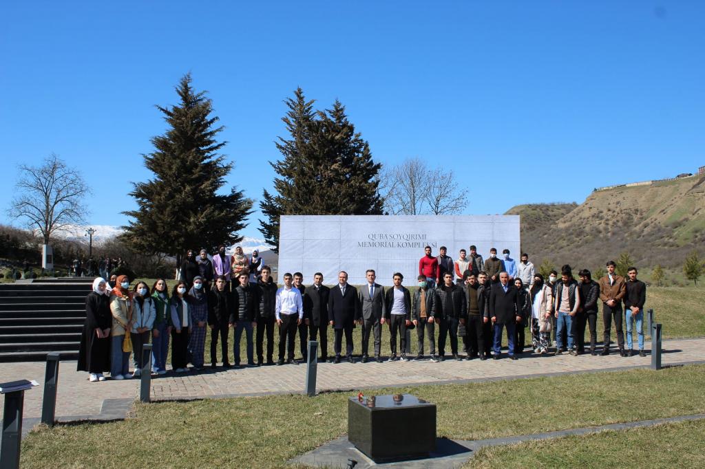 On the eve of the 104th anniversary of March 31 - the Azerbaijani genocide, the number of visitors to Guba's "Genocide Memorial Complex" is steadily increasing.