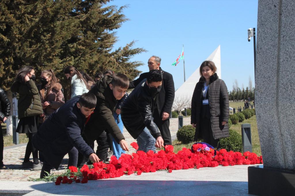 On the eve of the 104th anniversary of March 31 - the Azerbaijani genocide, the number of visitors to Guba's "Genocide Memorial Complex" is steadily increasing.