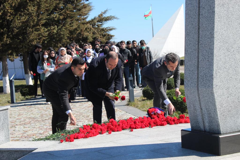 On the eve of the 104th anniversary of March 31 - the Azerbaijani genocide, the number of visitors to Guba's "Genocide Memorial Complex" is steadily increasing.