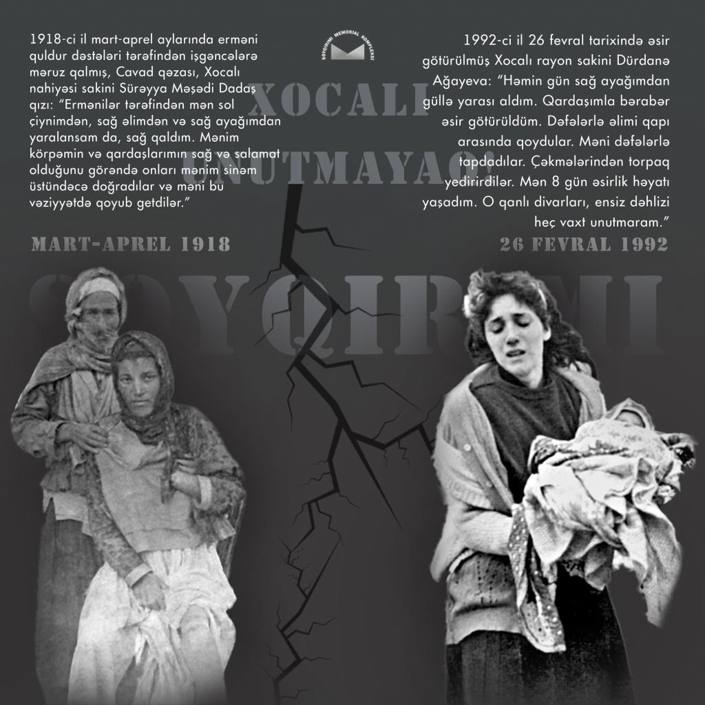 Witness testimony of civilians subjected to Armenian vandalism. The only thing that changes is history...