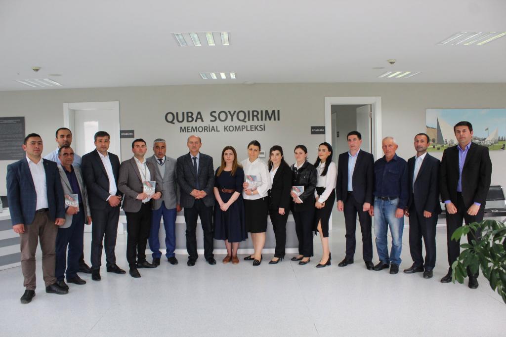 Bu gün  Soyqırımı Memorial Kompleksində son günlərin ən çox oxunan, ən çox danışılan kitabı – “Vətən” poemasının müəllifi,  Qubalı ziyalımız Ramiz Qusarçaylının kitab təqdimatı keçirilmişdir.