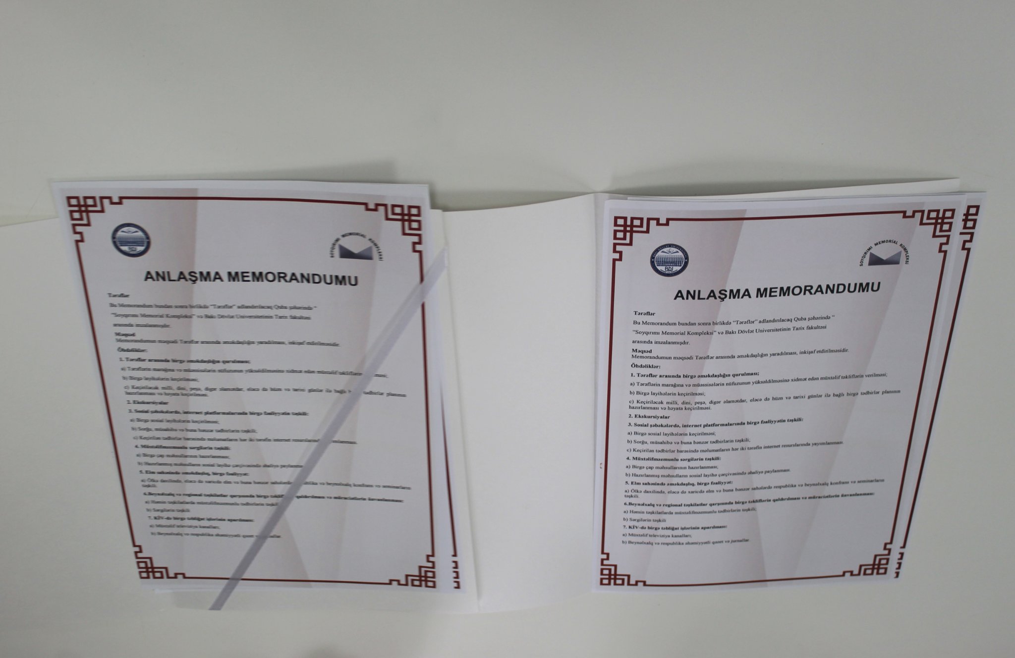 Növbəti Anlaşma Memorandumu Bakı Dövlət Universiteti ilə imzalandı.