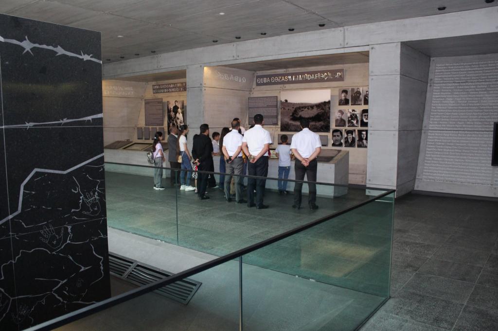 The influx of visitors to the complex continues. During the past week, both foreign and local visitors, also a group of foreign students studying at ADA University, on the basis of a student exchange program paid a visit to the Complex
