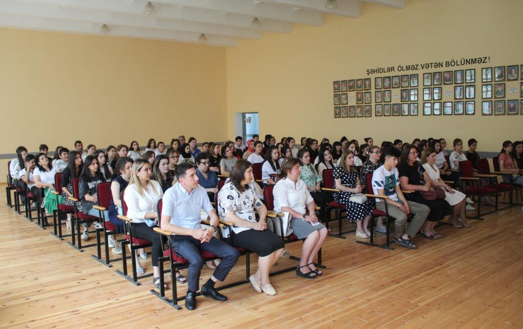 İyulun 5-də Sumqayıt Dövlət Universitetinin  60 illik yubileyi münasibətilə Quba şəhərində təhsil ictimaiyyəti və  SDU-nun məzunları ilə  görüş keçirilmişdir.