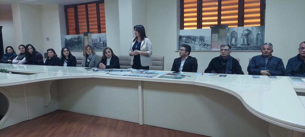 Genocide Memorial Complex continues a series of events in connection with the "Year of Heydar Aliyev" and the 105th anniversary of the genocide of Azerbaijanis on March 31. The next event on "Activity of the Great Leader Heydar Aliyev in the direction of recognition of the 1918 genocide committed against the Azerbaijanis" was held at the Kurdemir Heydar Aliyev Center.