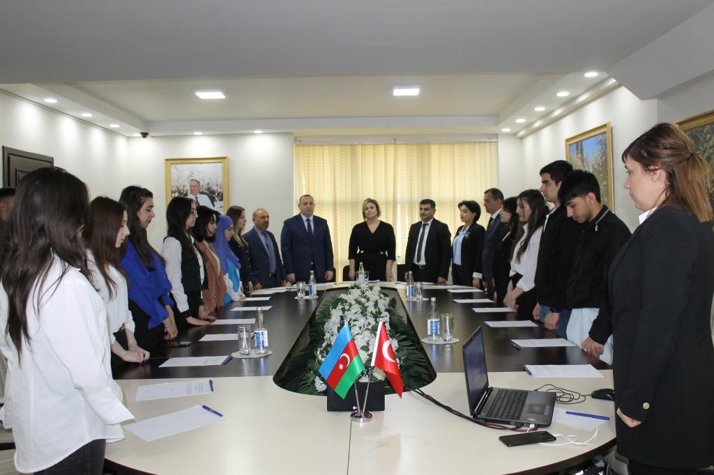 With the joint organization of Yasamal district Heydar Aliyev Center and the "Genocide Memorial Complex" in the city of Guba, a conference entitled " Historical,political and legal significance of azerbaijanis genocide " was held at the Yasamal district Heydar Aliyev Center in connection with the "Year of Heydar Aliyev" and the 105th anniversary of the 1918 genocide against Azerbaijanis.