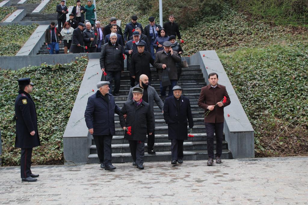 On March 31 Genocide Day of Azerbaijanis, families of martyrs, employees of various institutions, teachers and students of general education institutions, local and foreign visitors visit the Genocide Memorial Complex.