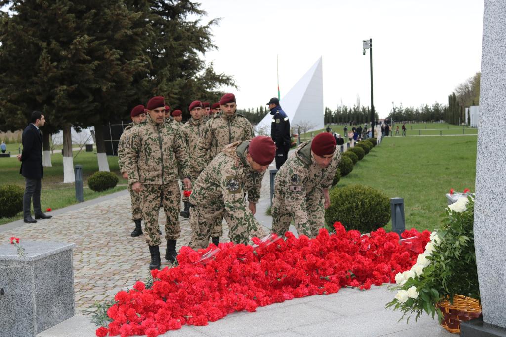 Mass flow continues to the Genocide Memorial Complex.