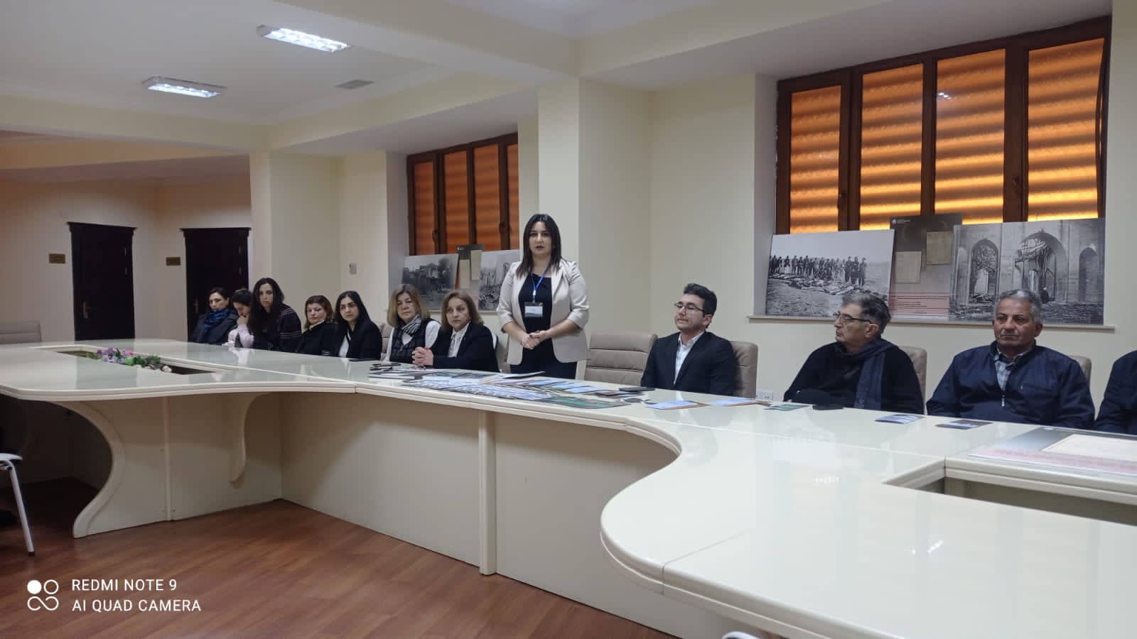 Genocide Memorial Complex continues a series of events in connection with the "Year of Heydar Aliyev" and the 105th anniversary of the genocide of Azerbaijanis on March 31. The next event on "Activity of the Great Leader Heydar Aliyev in the direction of recognition of the 1918 genocide committed against the Azerbaijanis" was held at the Kurdemir Heydar Aliyev Center.