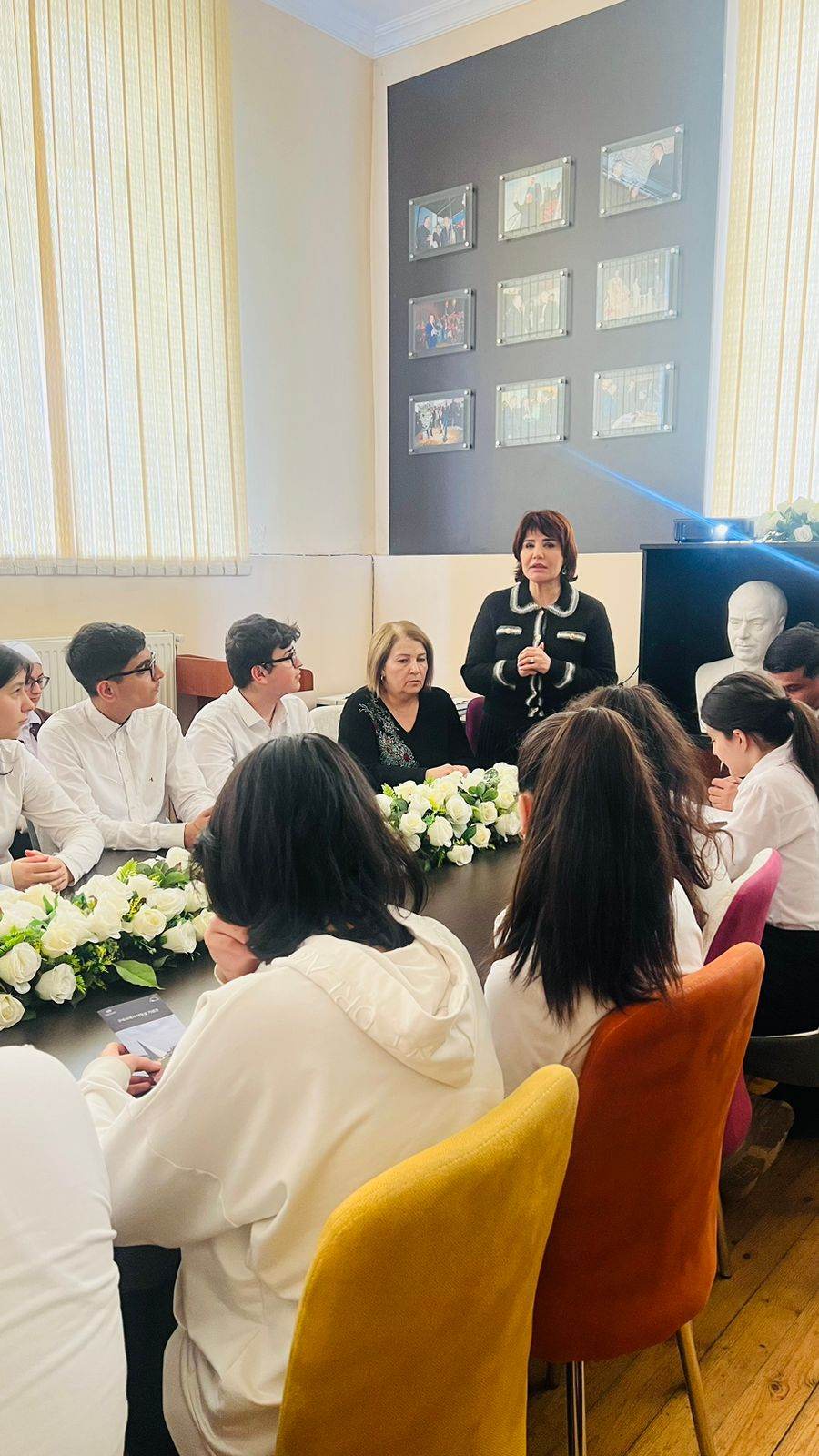 In connection with the "Year of Heydar Aliyev" and the 105th anniversary of the genocide committed against Azerbaijanis on March 31, 1918, a conference called "The importance of giving a historical, political and legal assessment to the genocide of Azerbaijanis" was held in Yasamal district secondary school №150.
