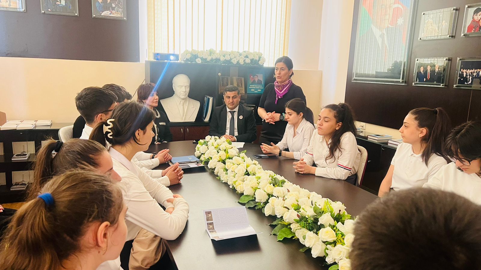 In connection with the "Year of Heydar Aliyev" and the 105th anniversary of the genocide committed against Azerbaijanis on March 31, 1918, a conference called "The importance of giving a historical, political and legal assessment to the genocide of Azerbaijanis" was held in Yasamal district secondary school №150.