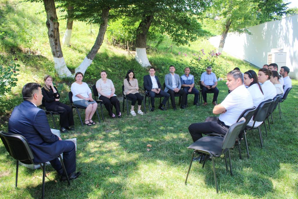The next "Master class" on "The role of Heydar Aliyev in the protection of human rights and freedoms" was held at the "Genocide Memorial Complex" in Guba.