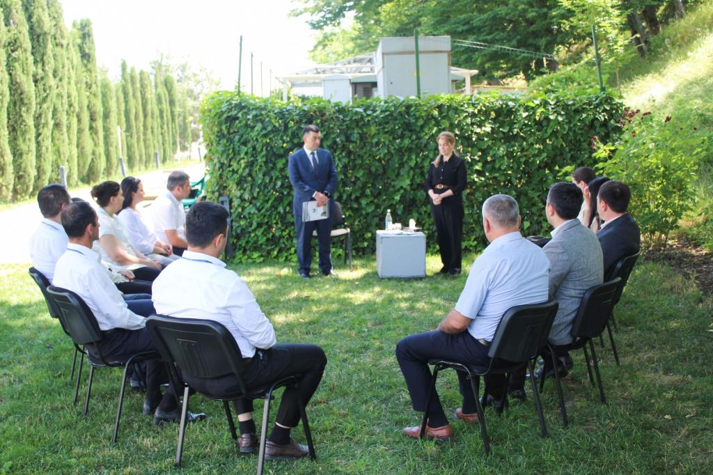 The next "Master class" on "The role of Heydar Aliyev in the protection of human rights and freedoms" was held at the "Genocide Memorial Complex" in Guba.