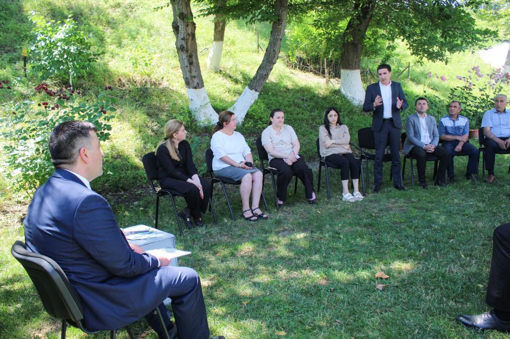 The next "Master class" on "The role of Heydar Aliyev in the protection of human rights and freedoms" was held at the "Genocide Memorial Complex" in Guba.