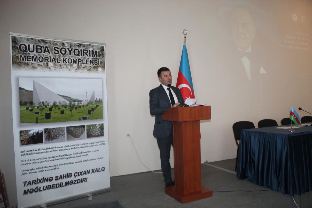 Soyqırımı Memorial Kompleksi və Bakı Qızlar Universitetinin birgə təşkilatçılığı ilə “Ulu Öndər Heydər Əliyevin mədəni  irsimizin qorunmasında rolu” mövzusunda respublika elmi-praktik konfrans keçirilmişdir.