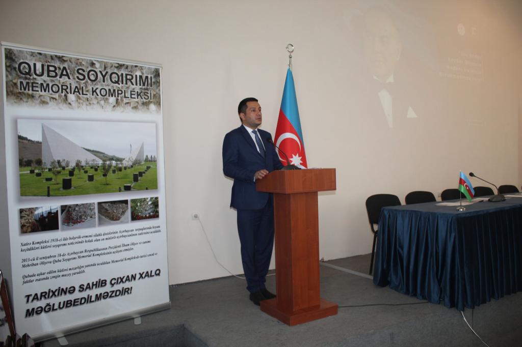 Soyqırımı Memorial Kompleksi və Bakı Qızlar Universitetinin birgə təşkilatçılığı ilə “Ulu Öndər Heydər Əliyevin mədəni  irsimizin qorunmasında rolu” mövzusunda respublika elmi-praktik konfrans keçirilmişdir.
