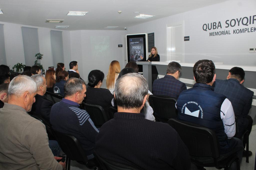 An educational event on "Tragedy of the Khojaly Century" was held at the "Genocide Memorial Complex" in Guba.