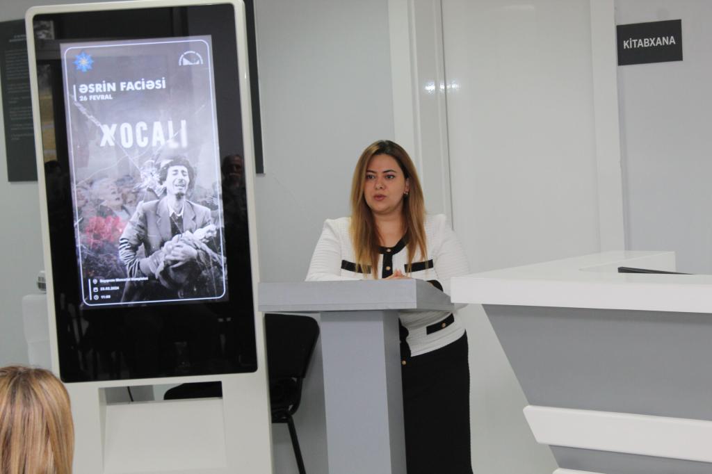 An educational event on "Tragedy of the Khojaly Century" was held at the "Genocide Memorial Complex" in Guba.